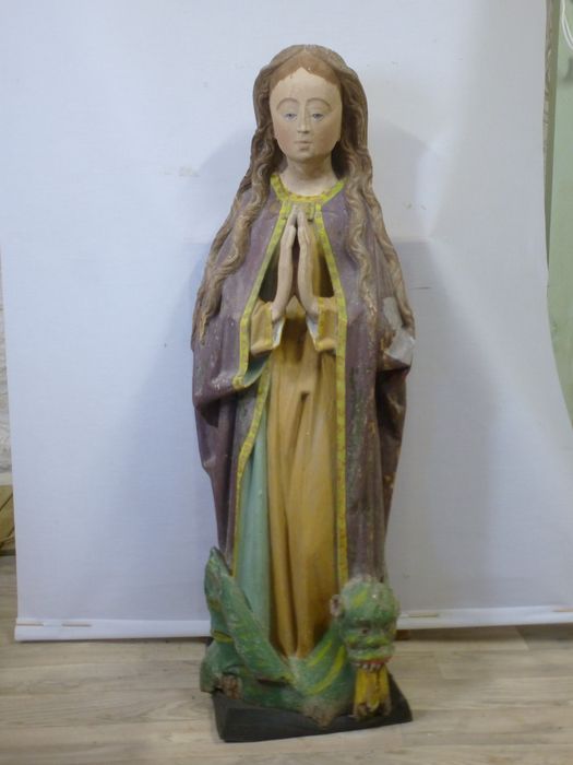 statue : Sainte Marguerite d'Antioche