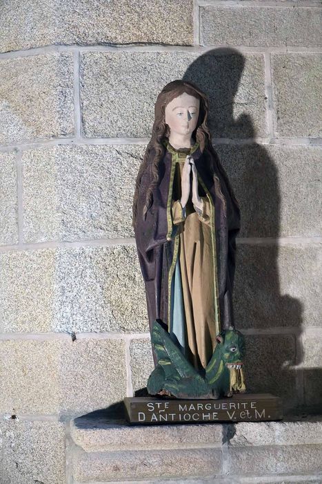 Statue : Sainte Marguerite d'Antioche