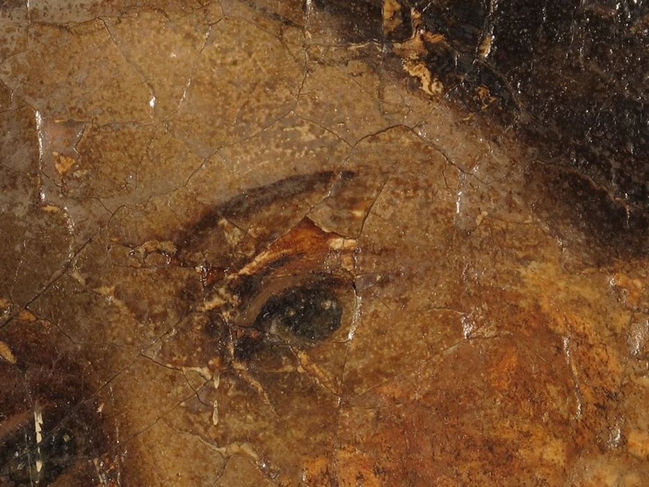 tableau : Mariage mystique de sainte Catherine, détail