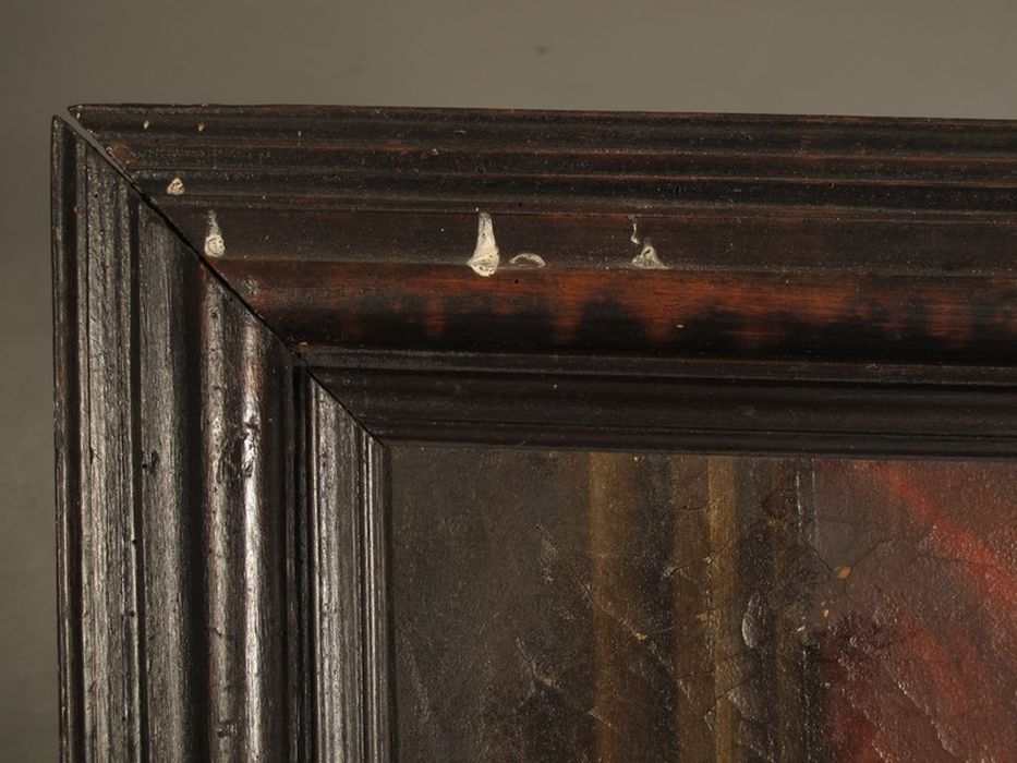 tableau : Mariage mystique de sainte Catherine, détail du cadre