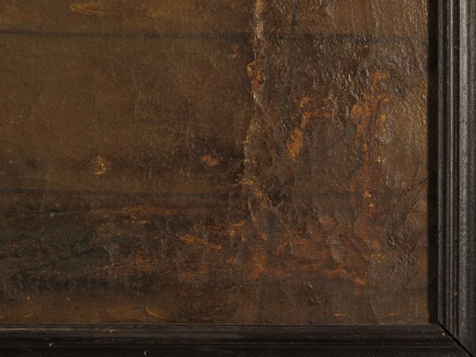 tableau : Mariage mystique de sainte Catherine, détail