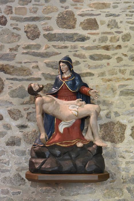 groupe sculpté : Vierge de pitié