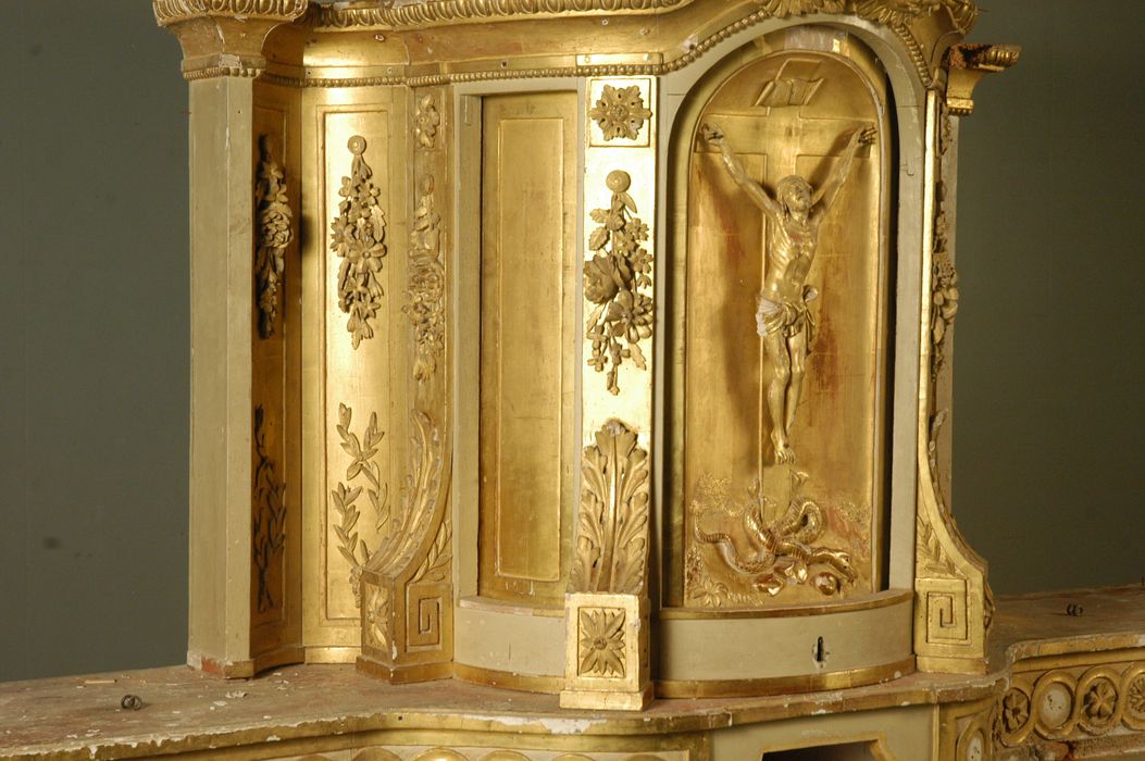 tabernacle, vue partielle