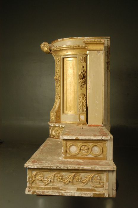 tabernacle, profil gauche, vue générale