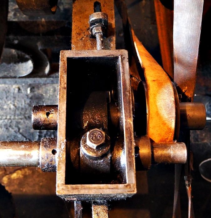 machine à démêler (carde nappeuse), dite Drousse, détail