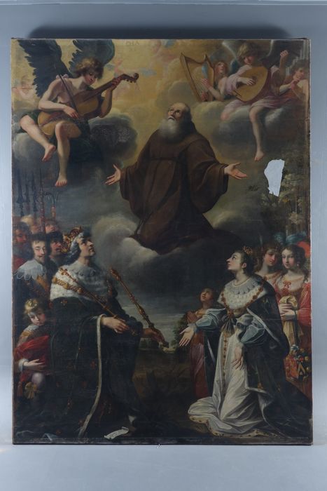 tableau : Exaltation de saint François de Paule (l')