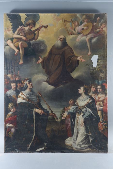 tableau : Exaltation de saint François de Paule (l')