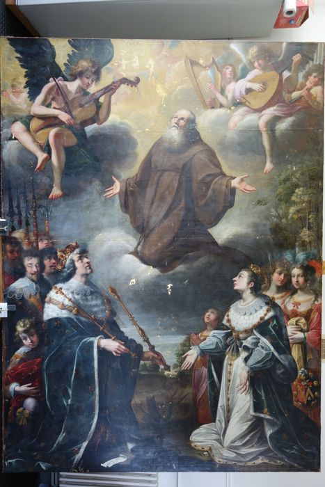 tableau : Exaltation de saint François de Paule (l')