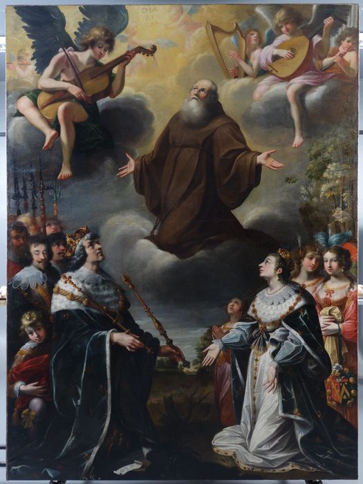 tableau : Exaltation de saint François de Paule (l')