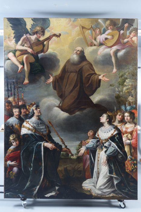 tableau : Exaltation de saint François de Paule (l')