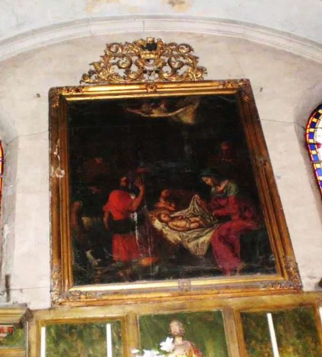 Tableau : Adoration des bergers (l')