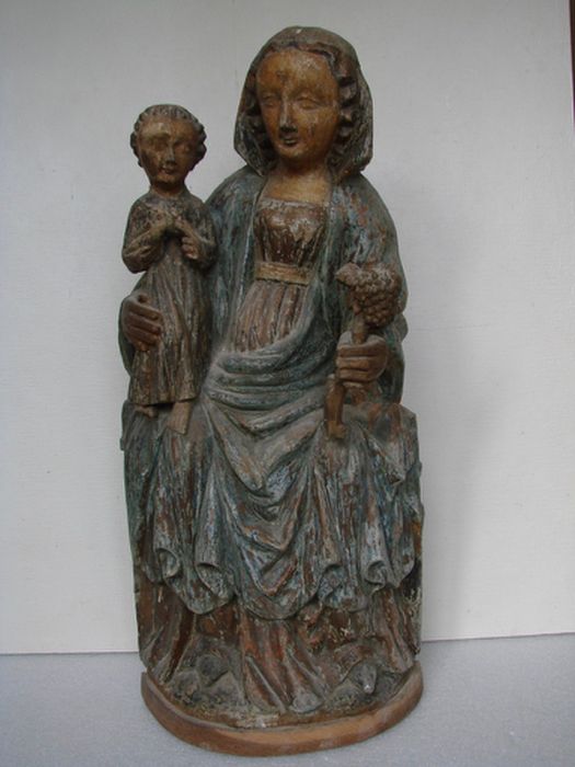 statue : Vierge à l'Enfant - © Ministère de la Culture (France), Médiathèque du patrimoine et de la photographie (département de la documentation), tous droits réservés