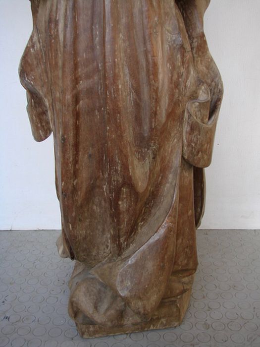 statue : Saint Bruno, détail