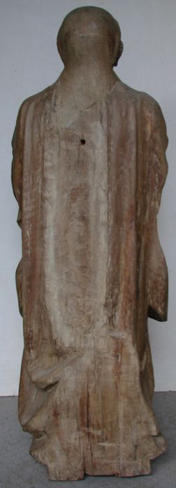 statue : Saint Bruno, revers, vue générale