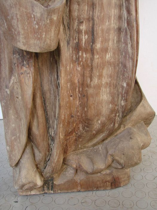 statue : Saint Bruno, détail