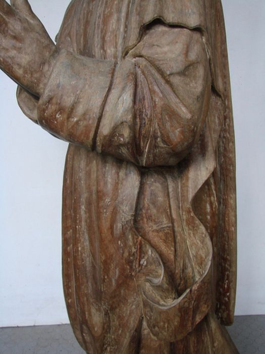 statue : Saint Bruno, détail