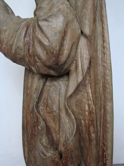 statue : Saint Bruno, détail