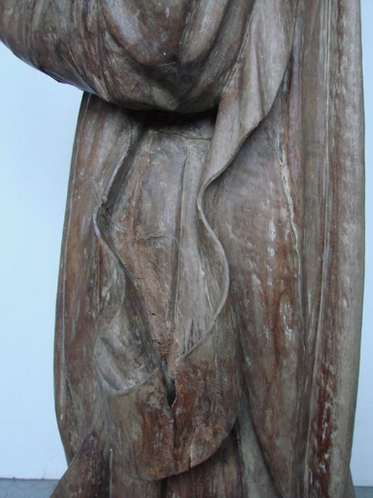 statue : Saint Bruno, détail