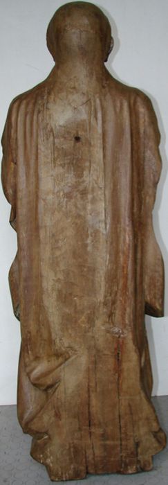statue : Saint Bruno, revers, vue générale