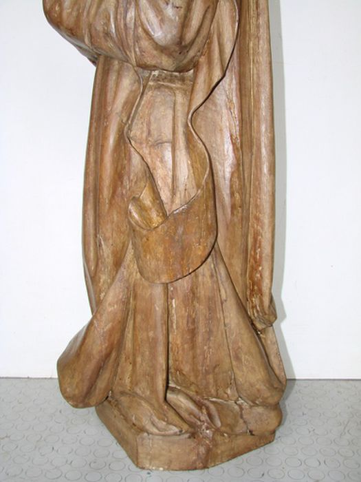statue : Saint Bruno, détail