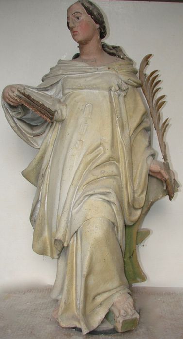 statue : Sainte Catherine