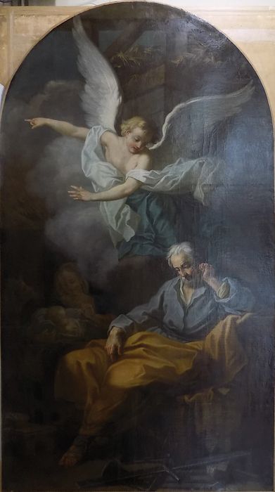 tableau : Songe de Joseph (le), détail