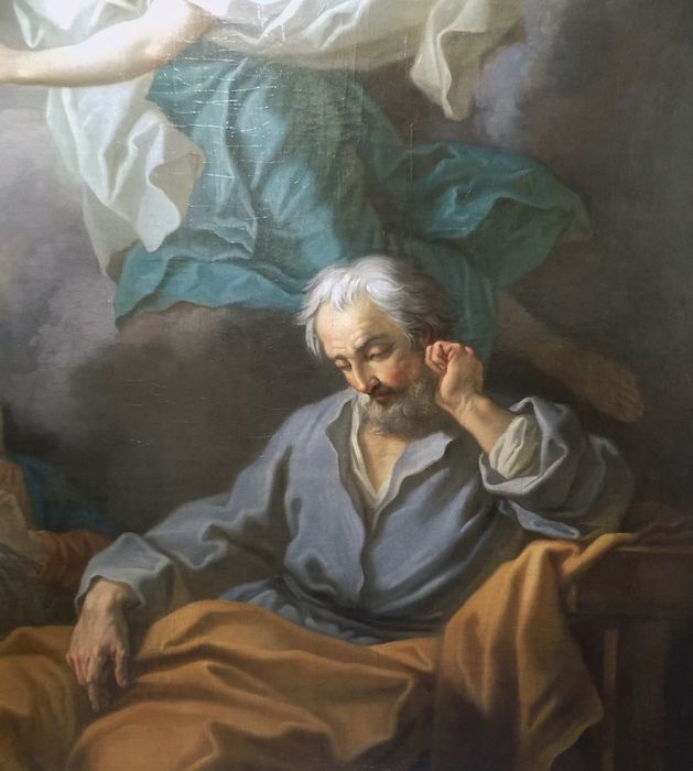 tableau : Songe de Joseph (le), vue partielle