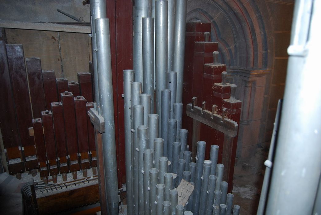 orgue de choeur, détail