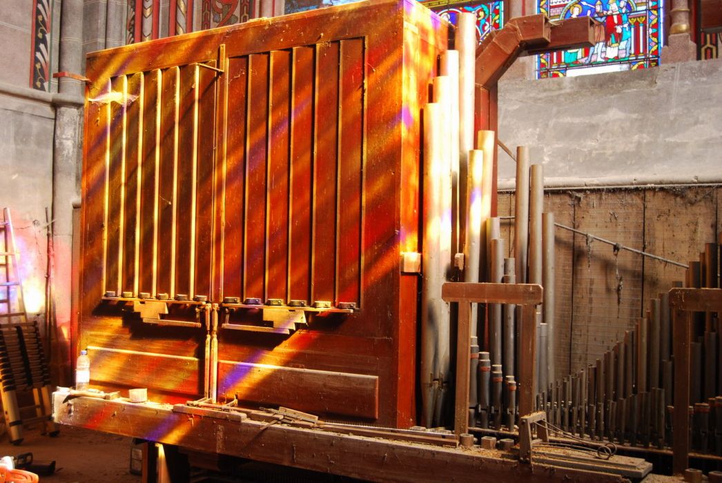 orgue de choeur, détail