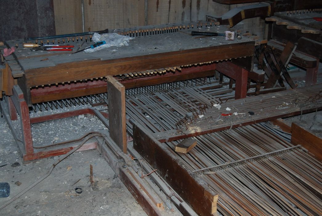 orgue de choeur, détail