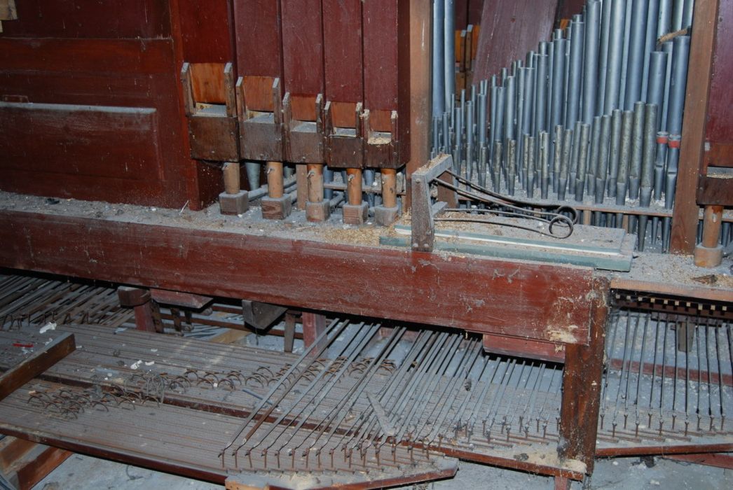 orgue de choeur, détail