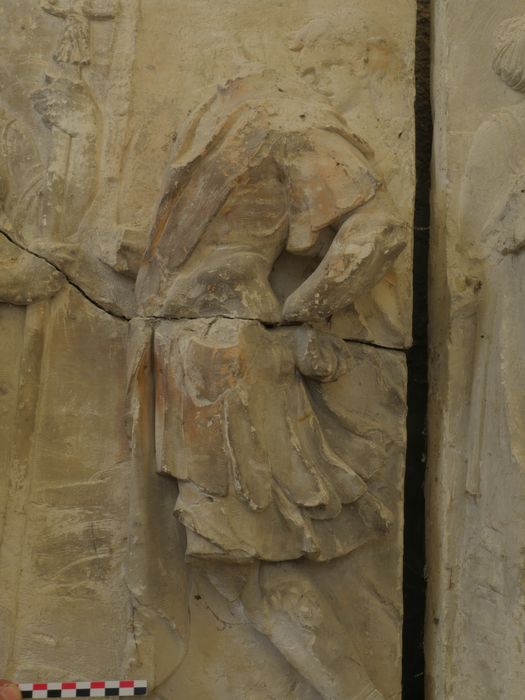 bas-relief : Délivrance de saint Pierre (la), détail