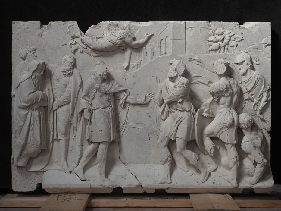 bas-relief : Conversion de Corneille (la)