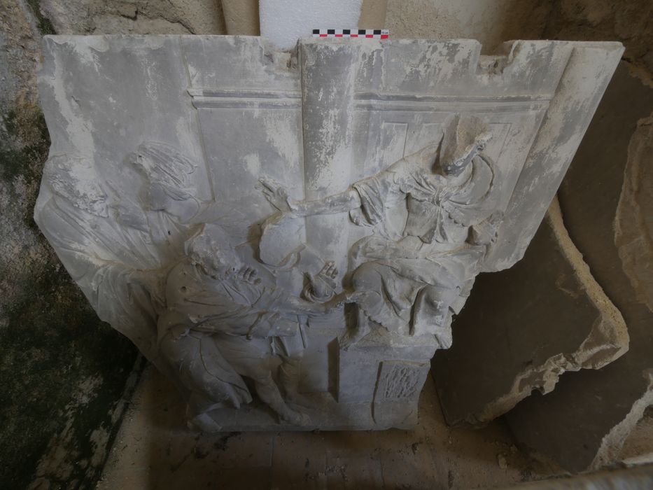 bas-relief : Conversion de Sergius Paulus (la)