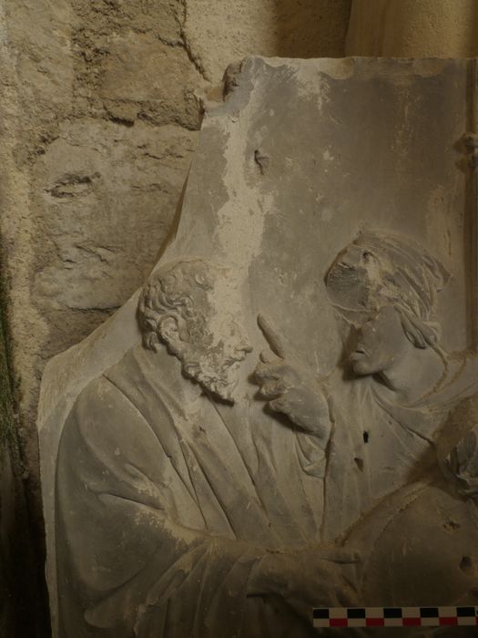 bas-relief : Conversion de Sergius Paulus (la), détail