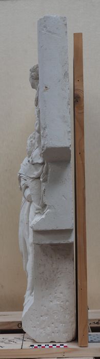 bas-relief : Conversion de Sergius Paulus (la), détail du côté droit