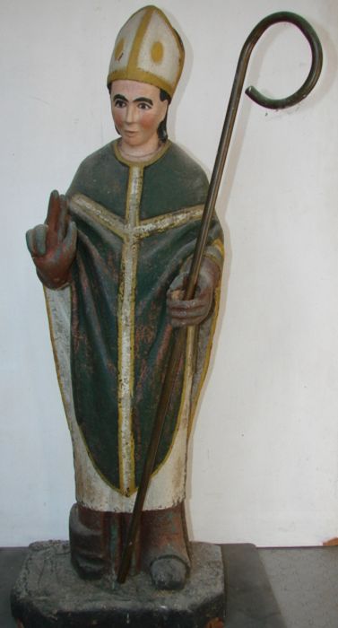 statue : saint évêque - © Ministère de la Culture (France), Médiathèque du patrimoine et de la photographie (département de la documentation), tous droits réservés