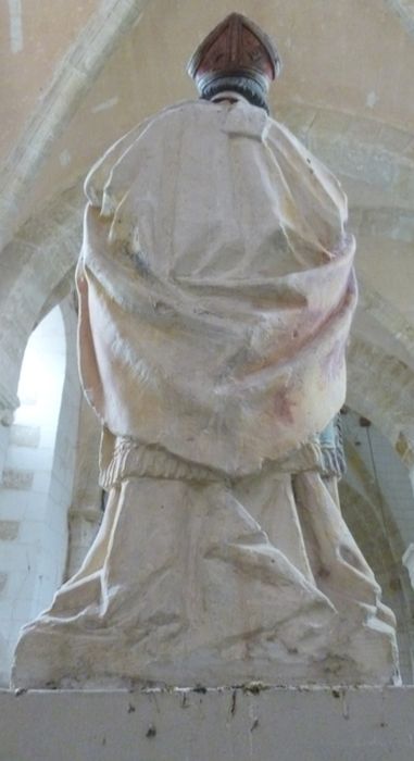 statue : saint Memmie, revers