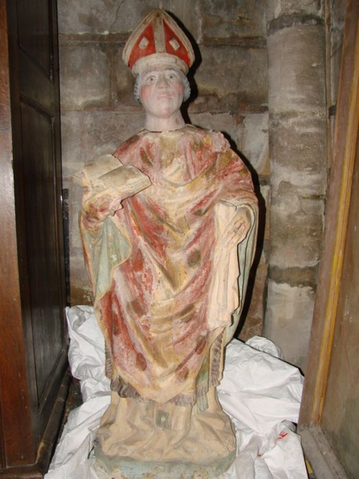 statue : saint Memmie, détail