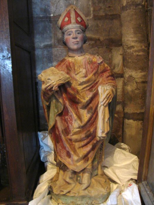 statue : saint Memmie, détail