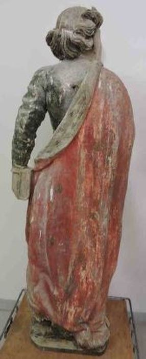 statue de Calvaire : saint Jean, revers - © Ministère de la Culture (France), Médiathèque du patrimoine et de la photographie (département de la documentation), tous droits réservés
