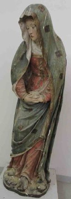 statue de Calvaire : Vierge - © Ministère de la Culture (France), Médiathèque du patrimoine et de la photographie (département de la documentation), tous droits réservés