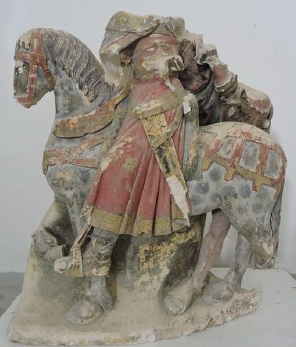 groupe sculpté : Charité de saint Martin (la) - © Ministère de la Culture (France), Médiathèque du patrimoine et de la photographie (département de la documentation), tous droits réservés