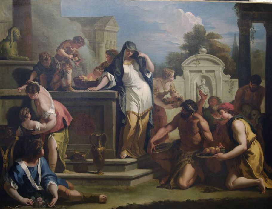 tableau : Sacrifice à Vesta