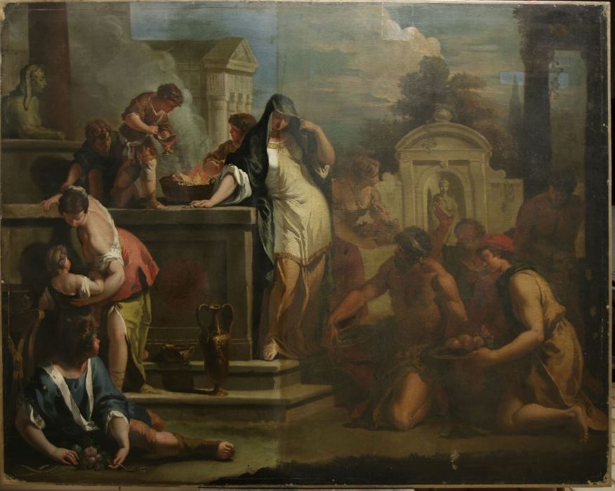 tableau : Sacrifice à Vesta