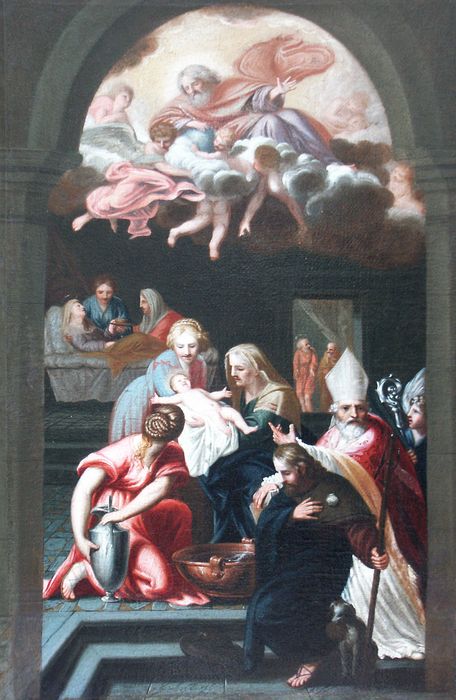 tableau : Nativité de la Vierge