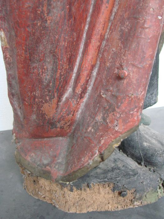 statue : Saint Celse, détail