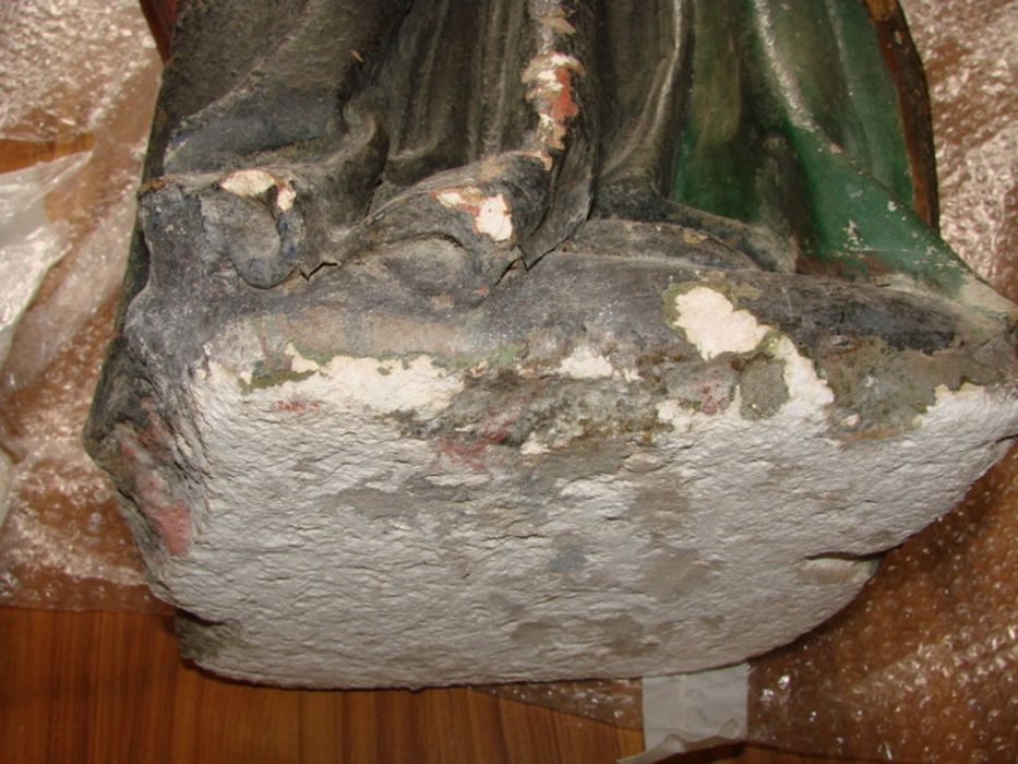 statue : saint Nazaire, détail