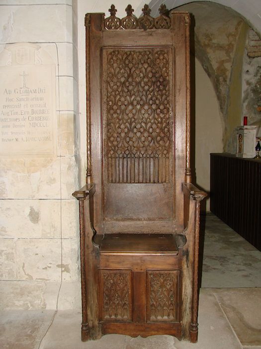 stalle de célébrant (chaire curiale)