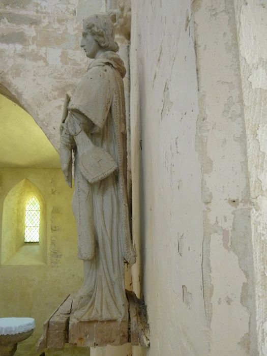 statue : Saint Gervais, profil gauche